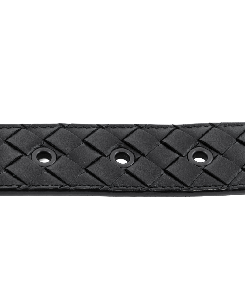 BOTTEGA BELT 80 BLACK CALF BHW 5108