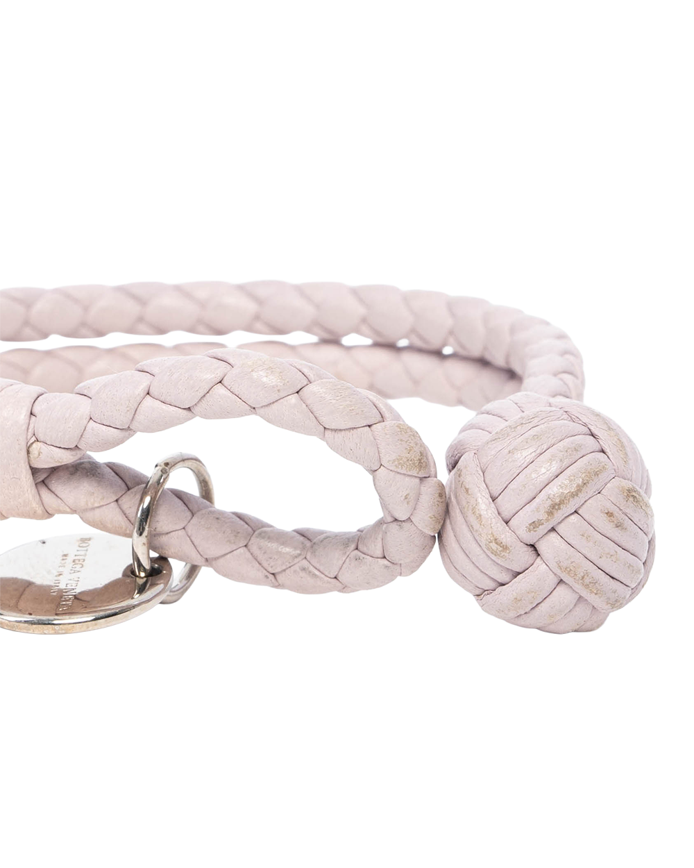 BOTTEGA BRACELET PINK LEATHER SHW 06013