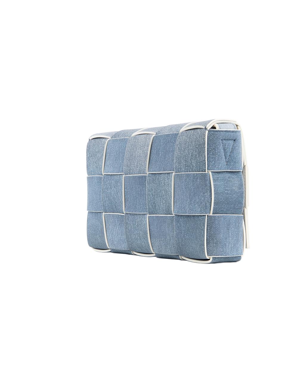 BOTTEGA CASSETTE BLUE DENIM LAMB SHW A00632524P 5414