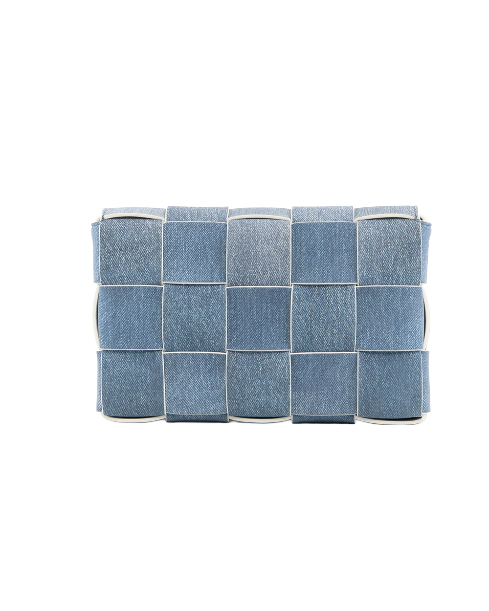 BOTTEGA CASSETTE BLUE DENIM LAMB SHW A00632524P 5415
