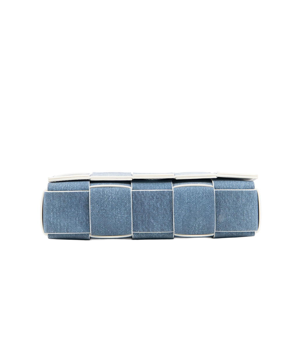 BOTTEGA CASSETTE BLUE DENIM LAMB SHW A00632524P 5416