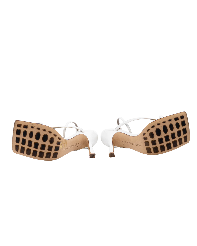 BOTTEGA HIGH HEEL WHITE 37 07354