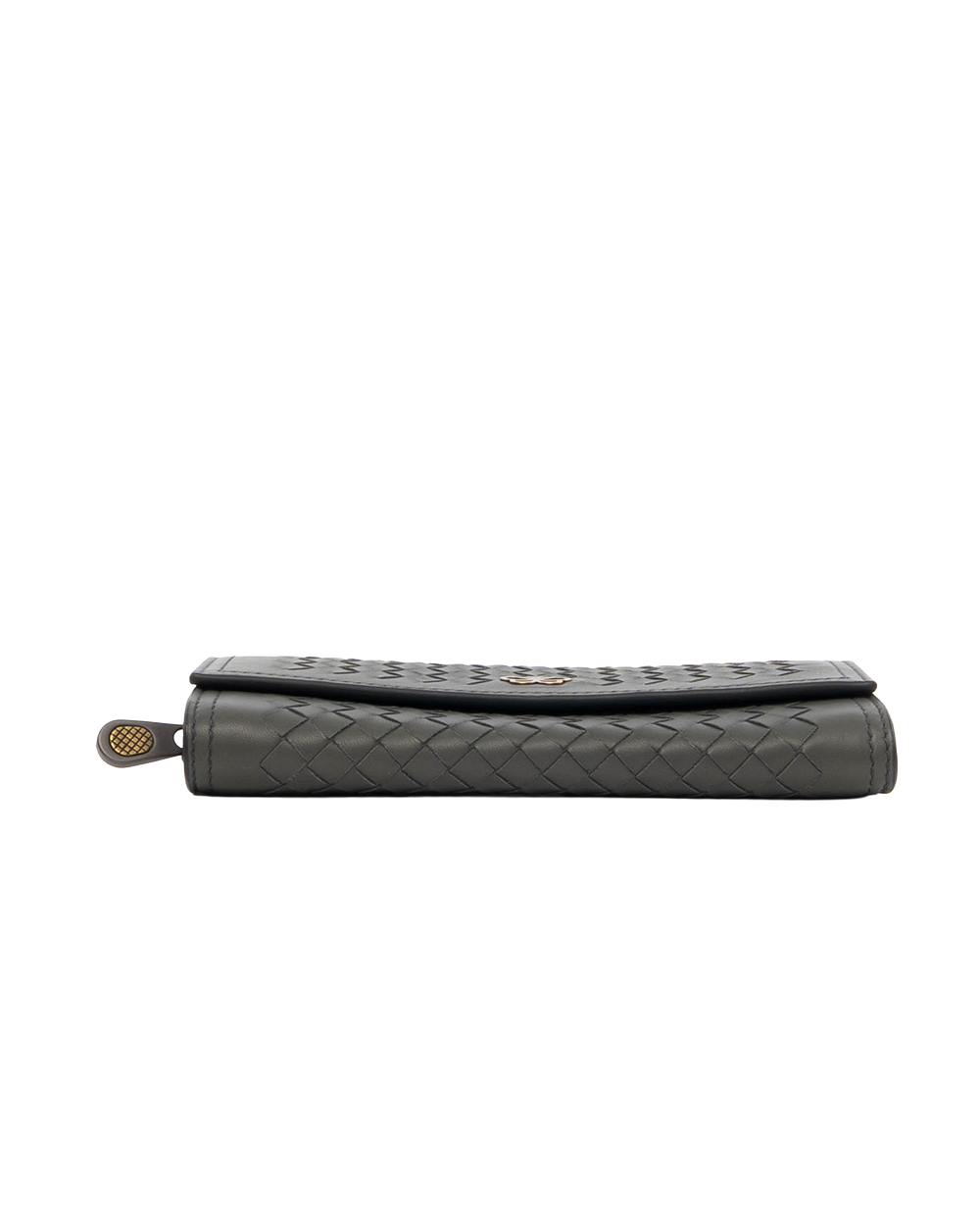 BOTTEGA INTRECCIATO WALLET LONG GRAY CALF P00627918L 8062