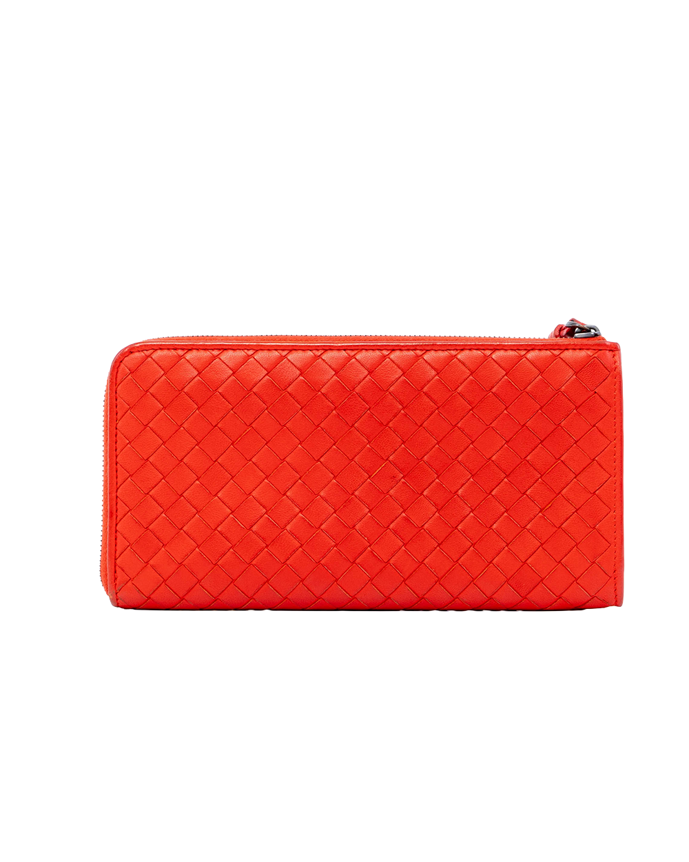 BOTTEGA INTRECCIATO ZIPPY WALLET LONG RED CALF SHW B05228900Y 05977