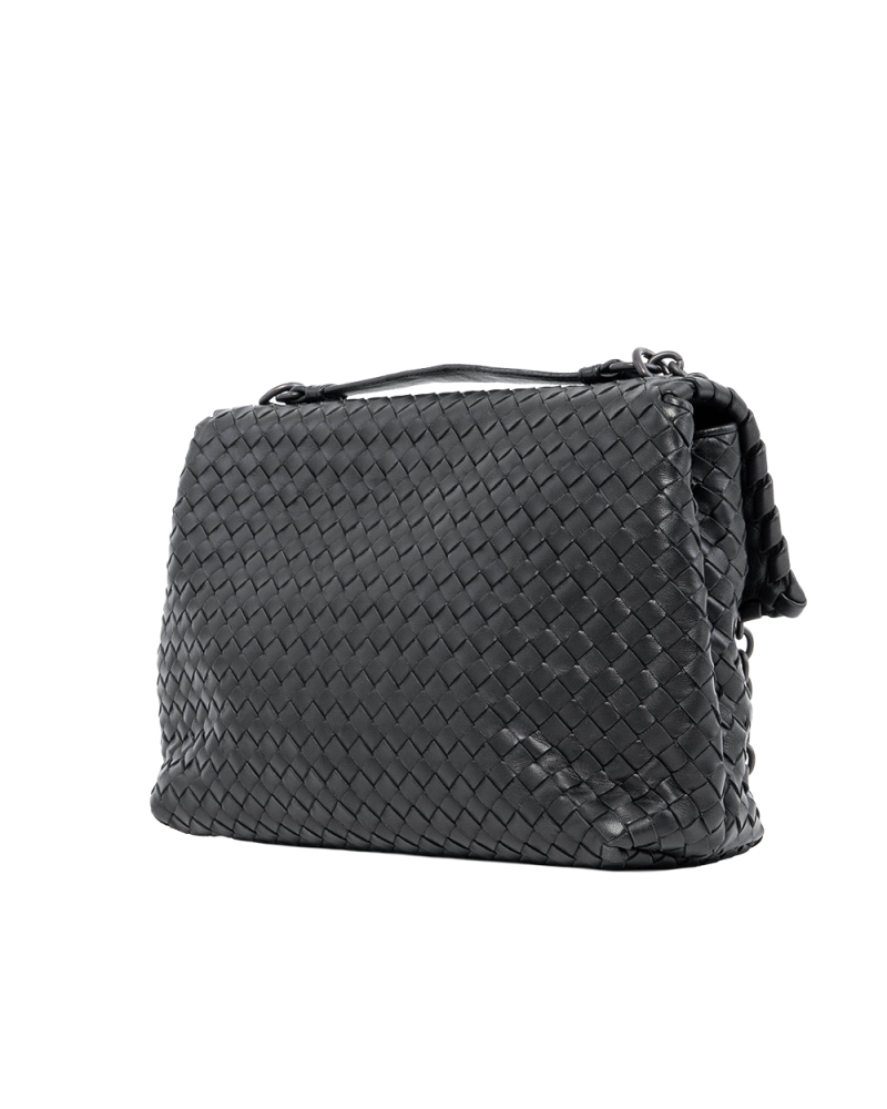 BOTTEGA OLIMPIA BLACK CALF BHW B04917447M 07235