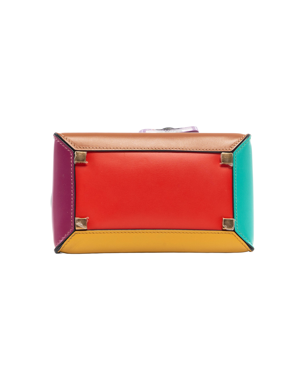 BOYY KARL 19 MULTICOLOR YELLOW RED BROWN PURPLE CALF GHW 0406