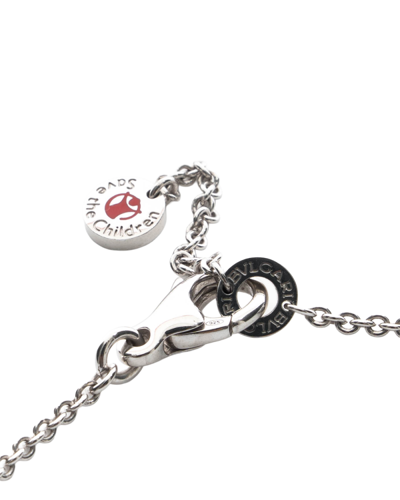 BVLGARI SAVE THE CHILDREN SILVER BLACK SHW 2337 AL 7520