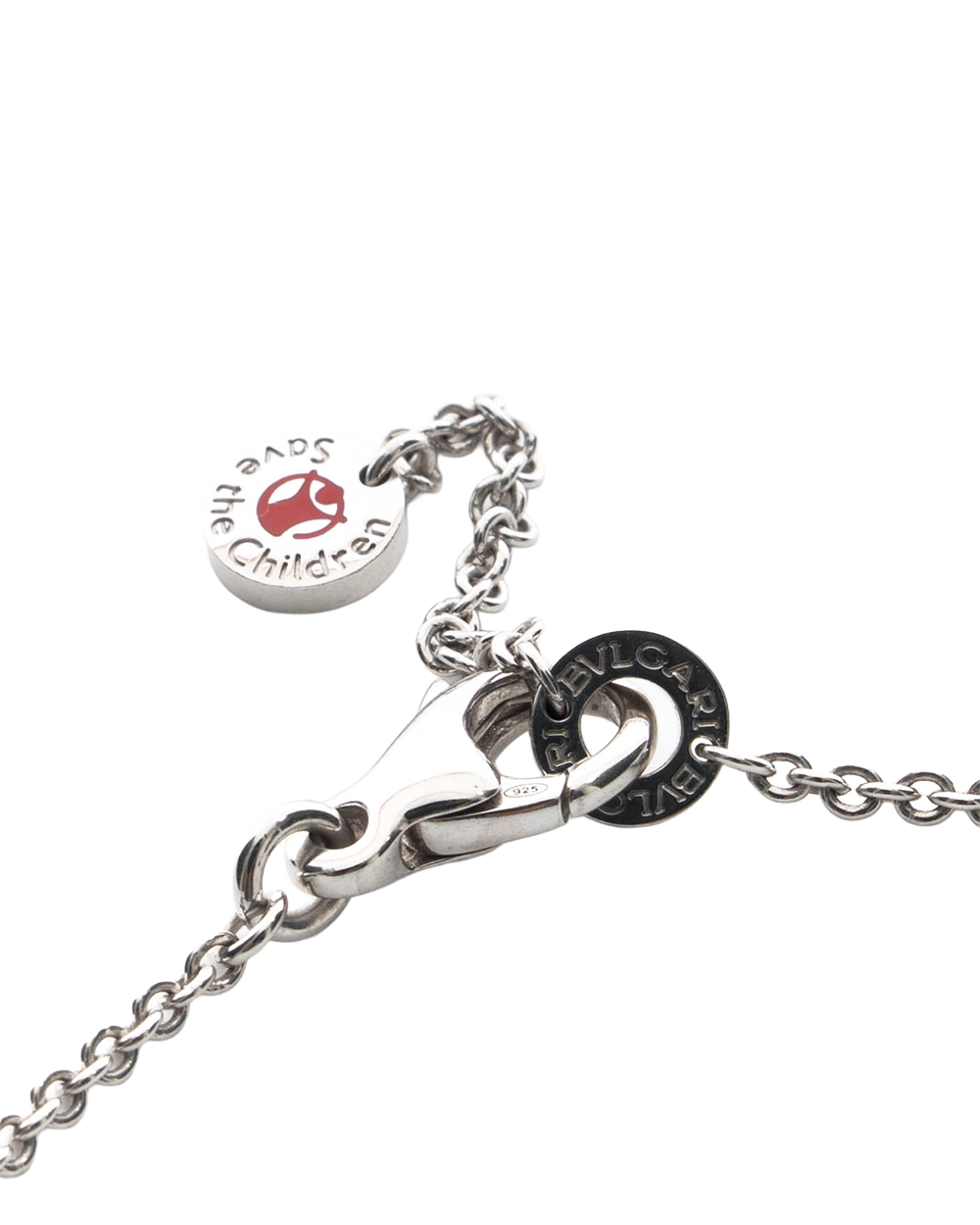 BVLGARI SAVE THE CHILDREN SILVER BLACK SHW 2337 AL 7520