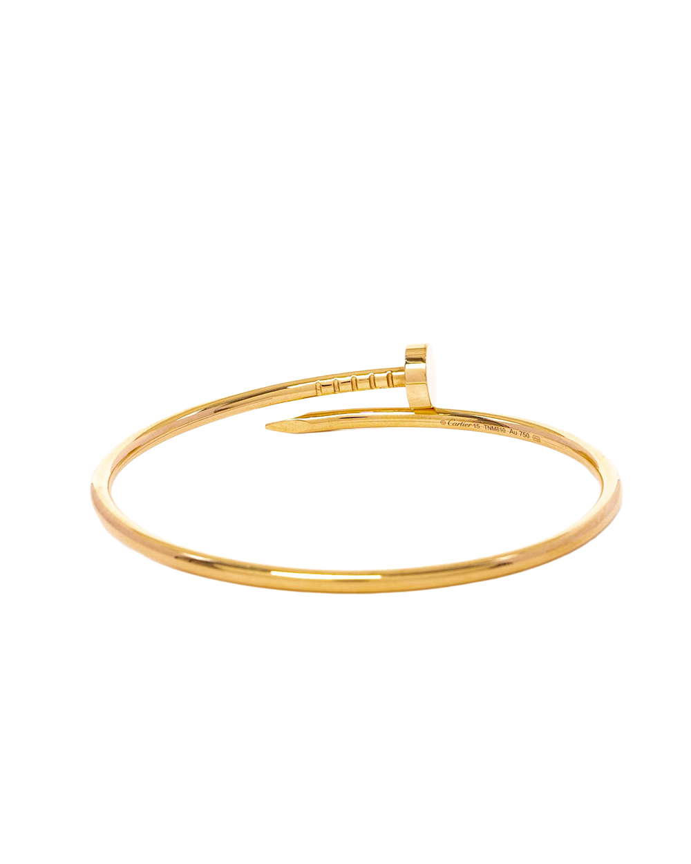 CARTIER JUSTE AN CLOU 15 ROSE GOLD RGHW TNM810 06019