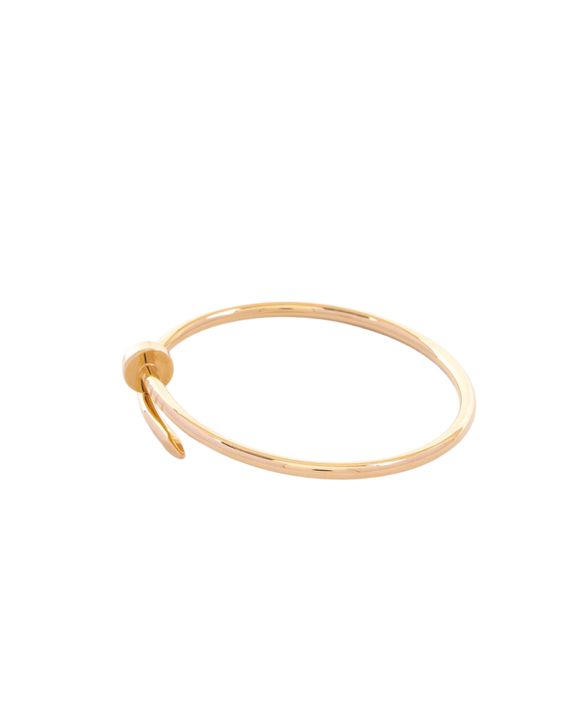 CARTIER JUSTE UN CLOU BRACELET 15 YELLOW GOLD GHW KCI487 5532
