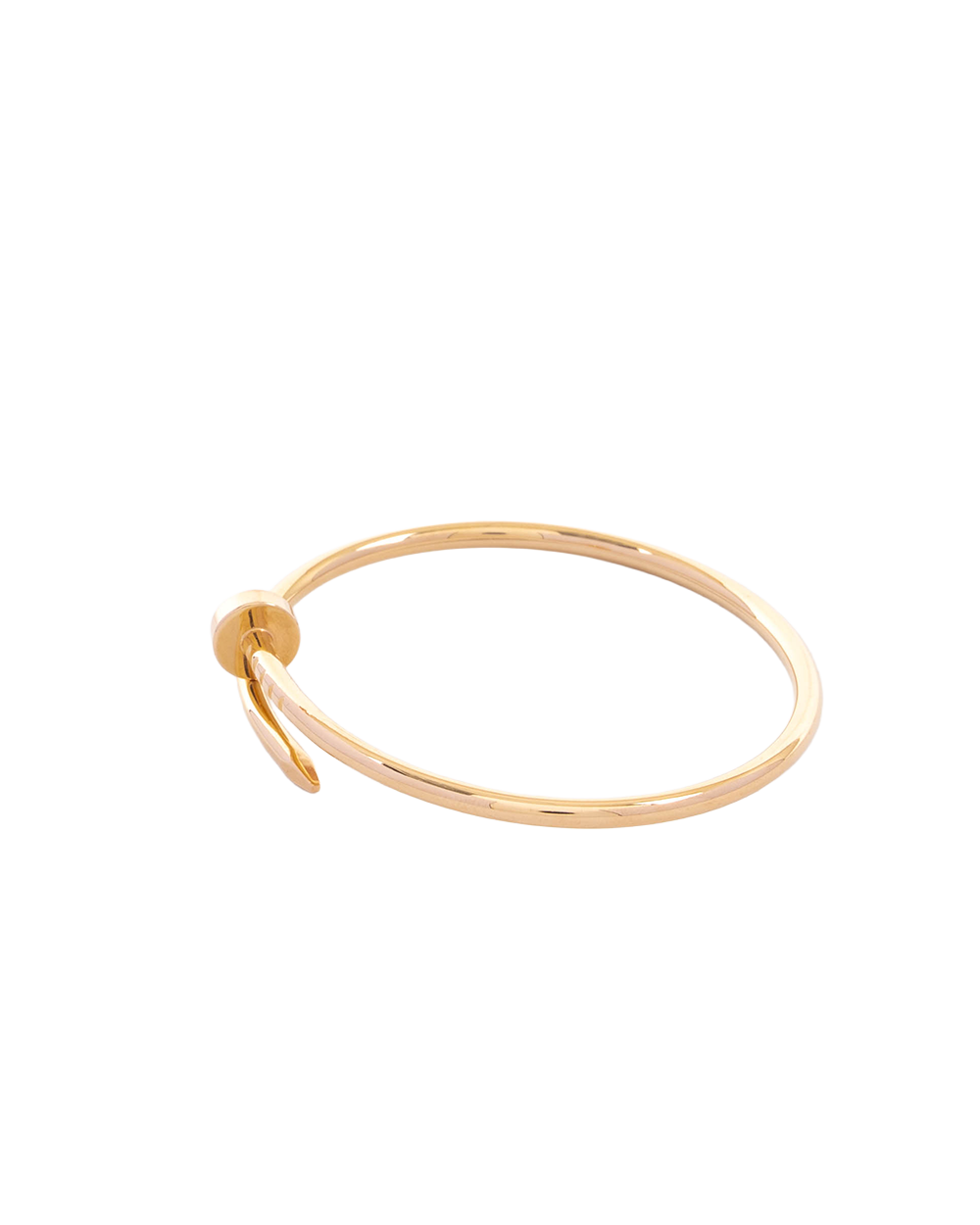 CARTIER JUSTE UN CLOU BRACELET 15 YELLOW GOLD GHW KCI487 5532
