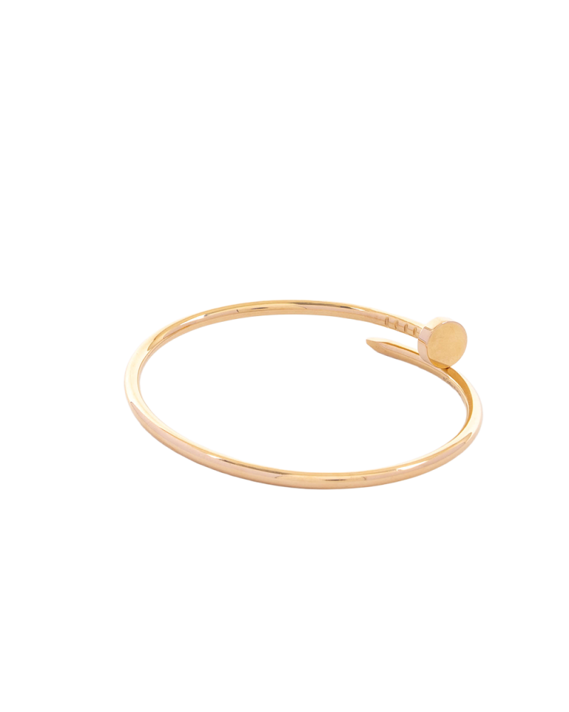CARTIER JUSTE UN CLOU BRACELET 15 YELLOW GOLD GHW KCI487 5533