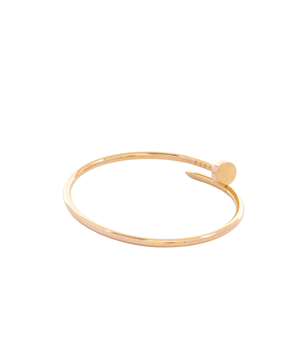 CARTIER JUSTE UN CLOU BRACELET 15 YELLOW GOLD GHW KCI487 5533