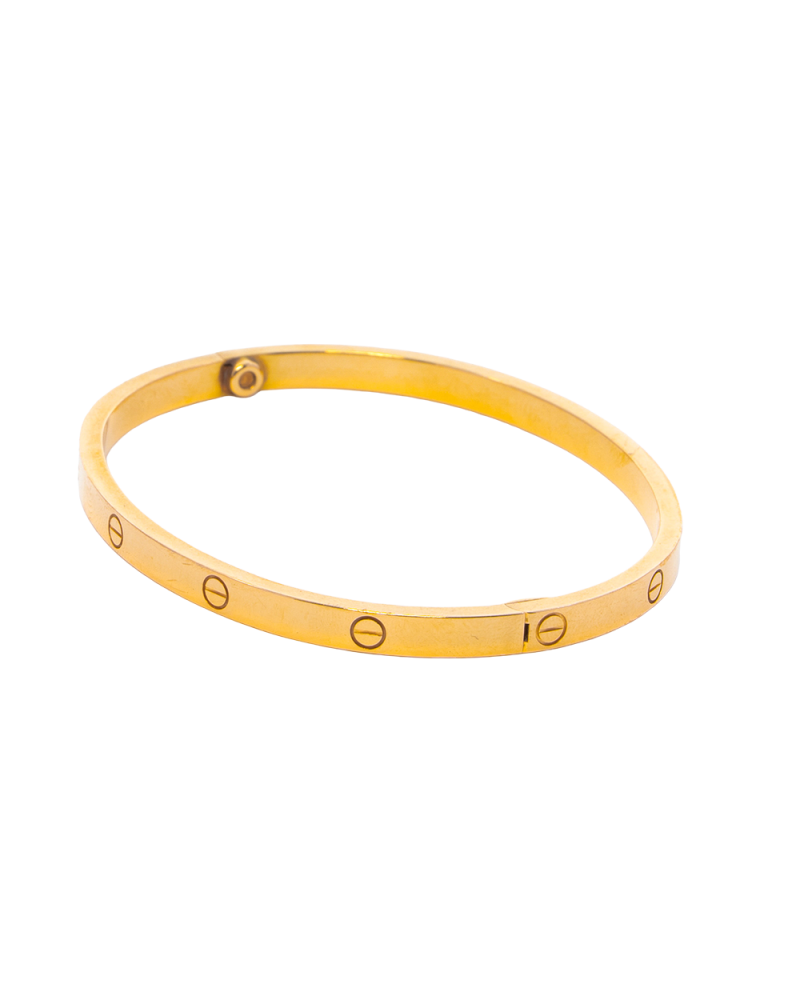 CARTIER LOVE BRACELET 16 GOLD GHW RVY694 0081