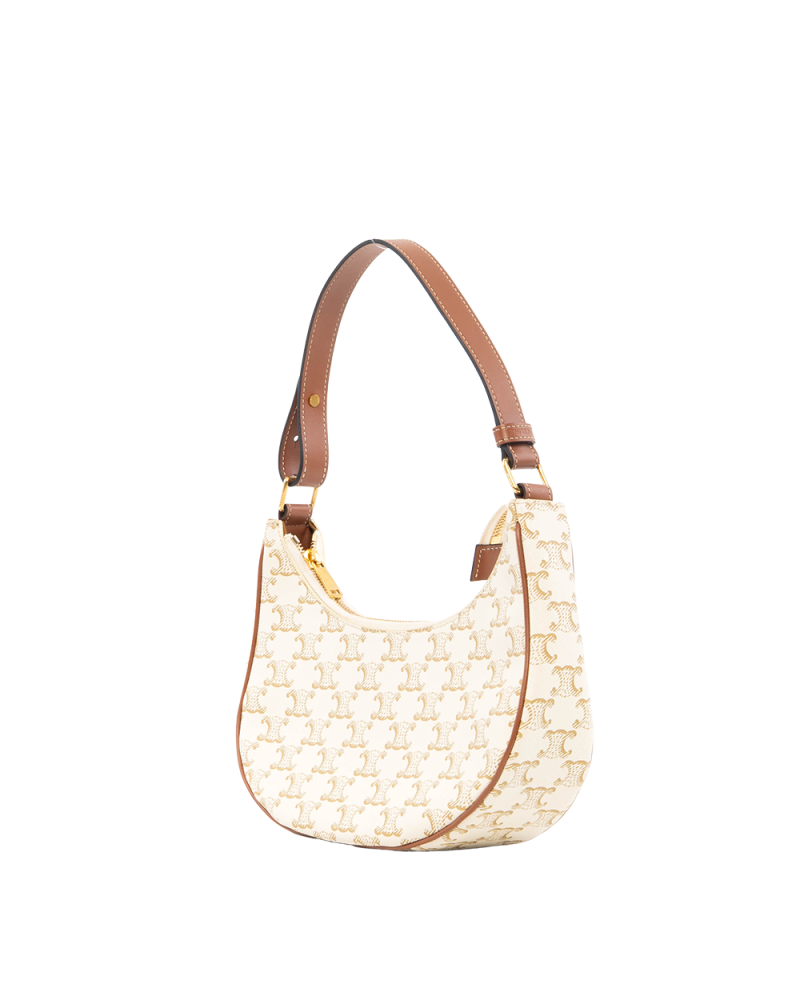 CELINE AVA MEDIUM WHITE CANVAS GHW F GA 2263 F AT 2253 7506