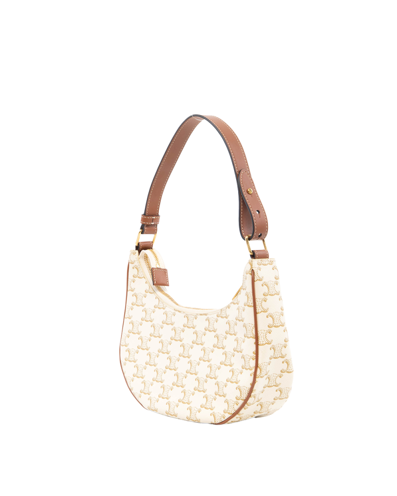 CELINE AVA MEDIUM WHITE CANVAS GHW F GA 2263 F AT 2253 7507