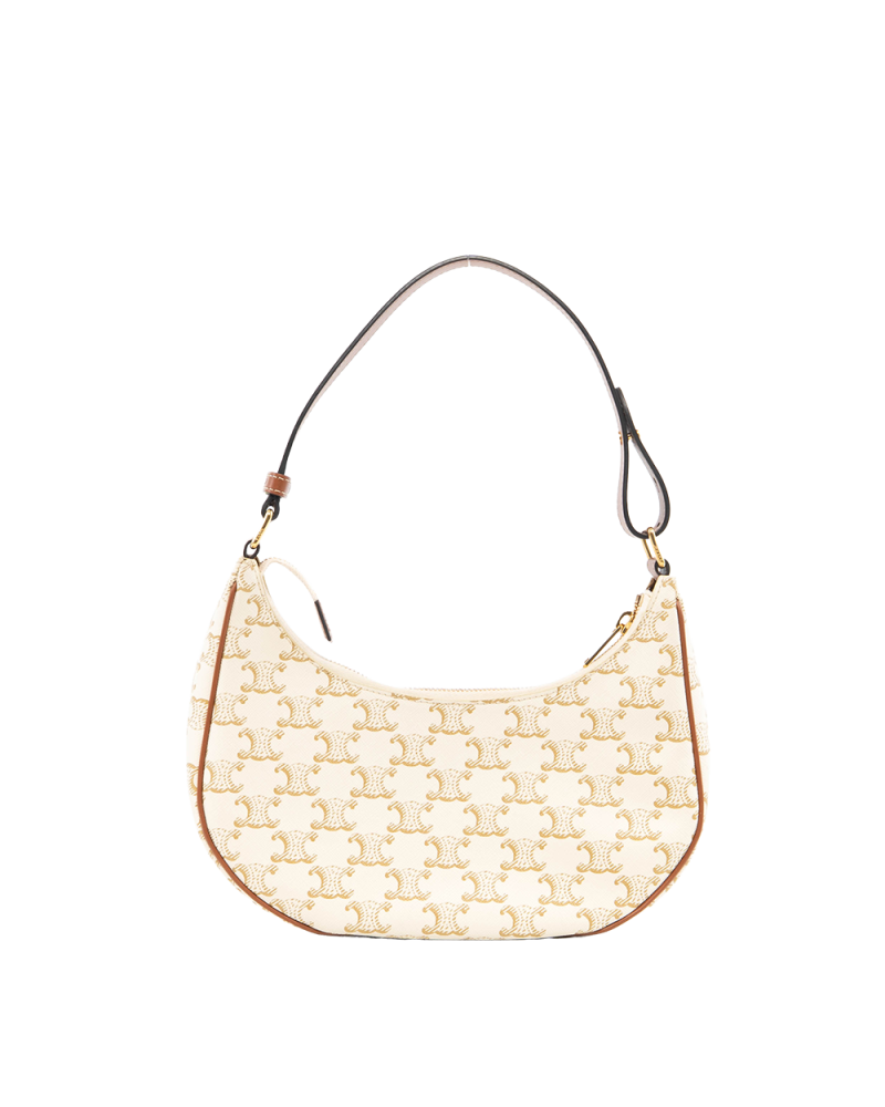 CELINE AVA MEDIUM WHITE CANVAS GHW F GA 2263 F AT 2253 7508