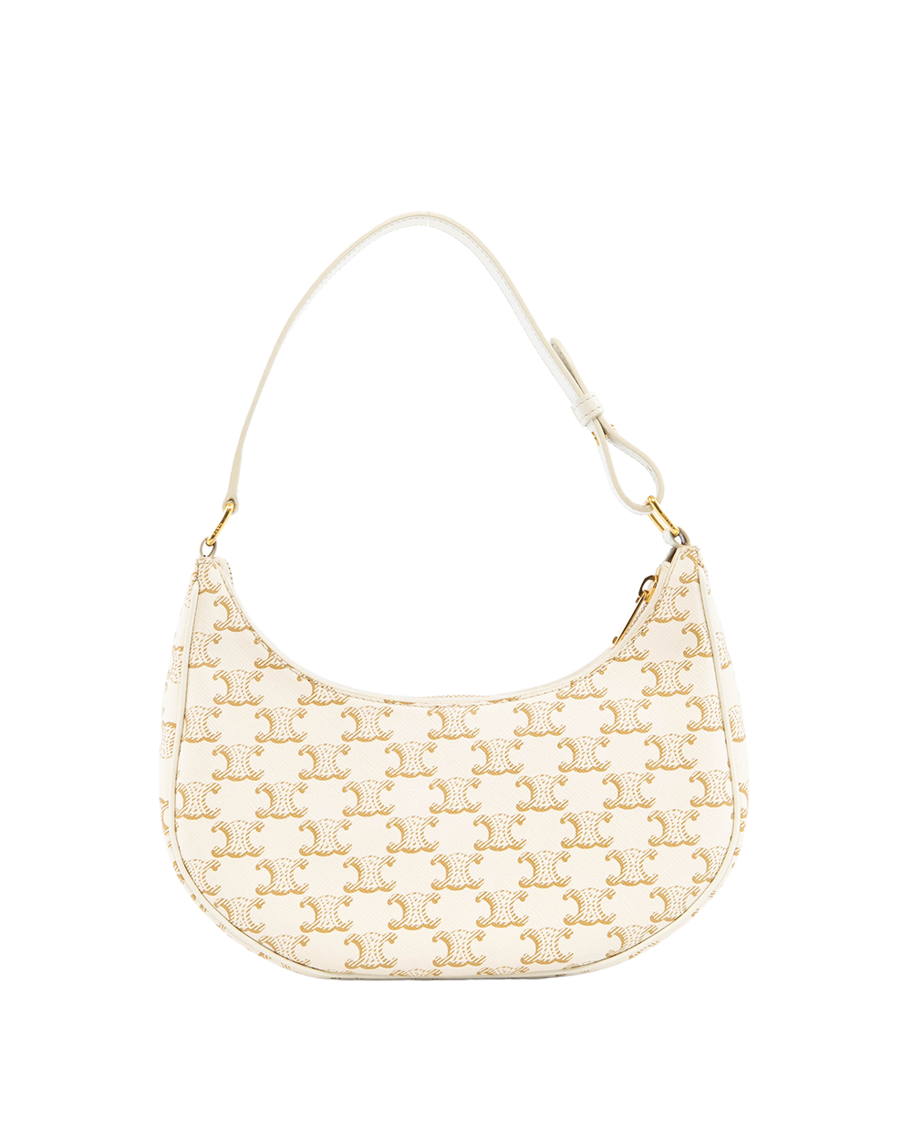 CELINE AVA MEDIUM WHITE CANVAS GHW S LM 4241 5315