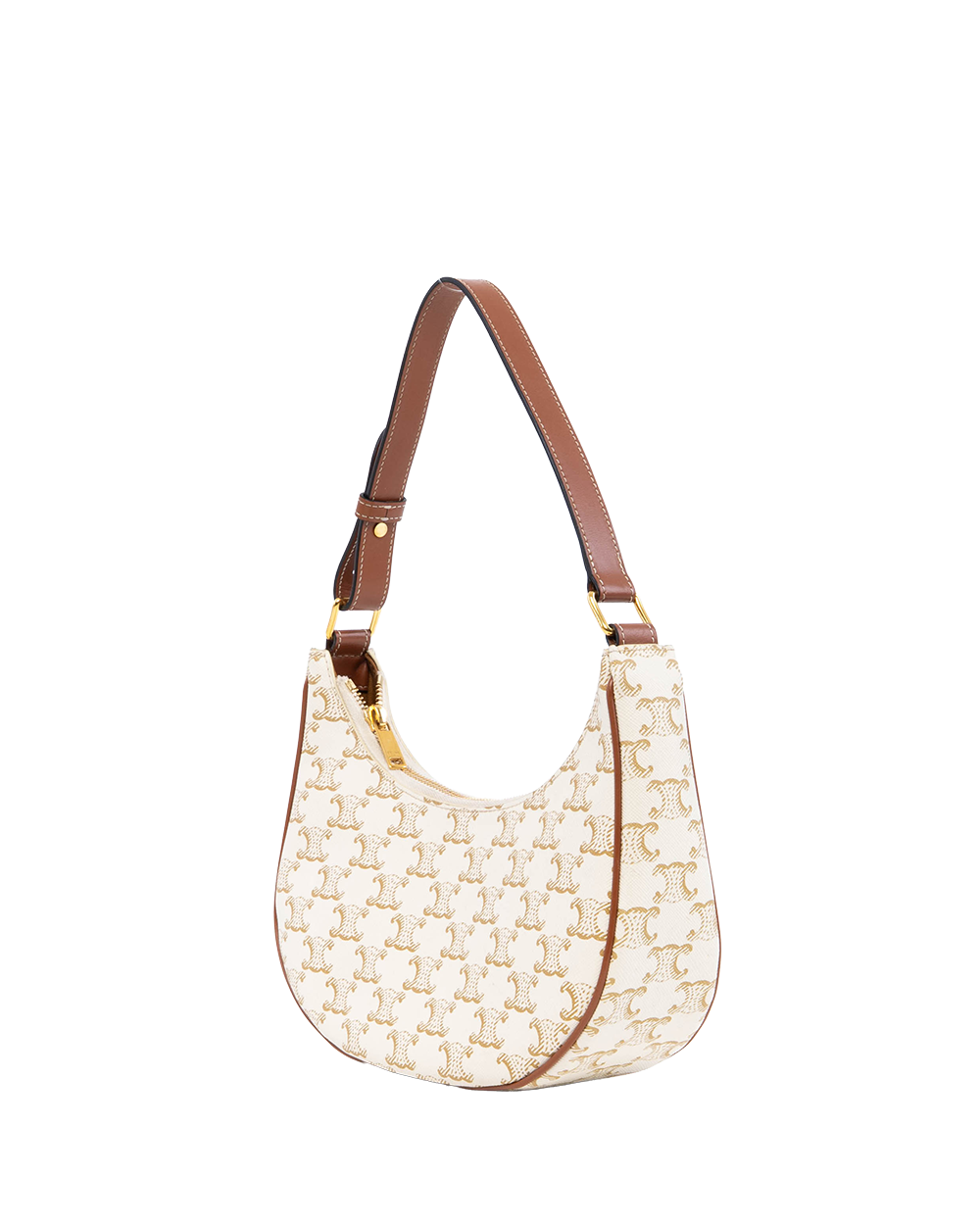 CELINE AVA MEDIUM WHITE CANVAS GHW W GA 3201 4113