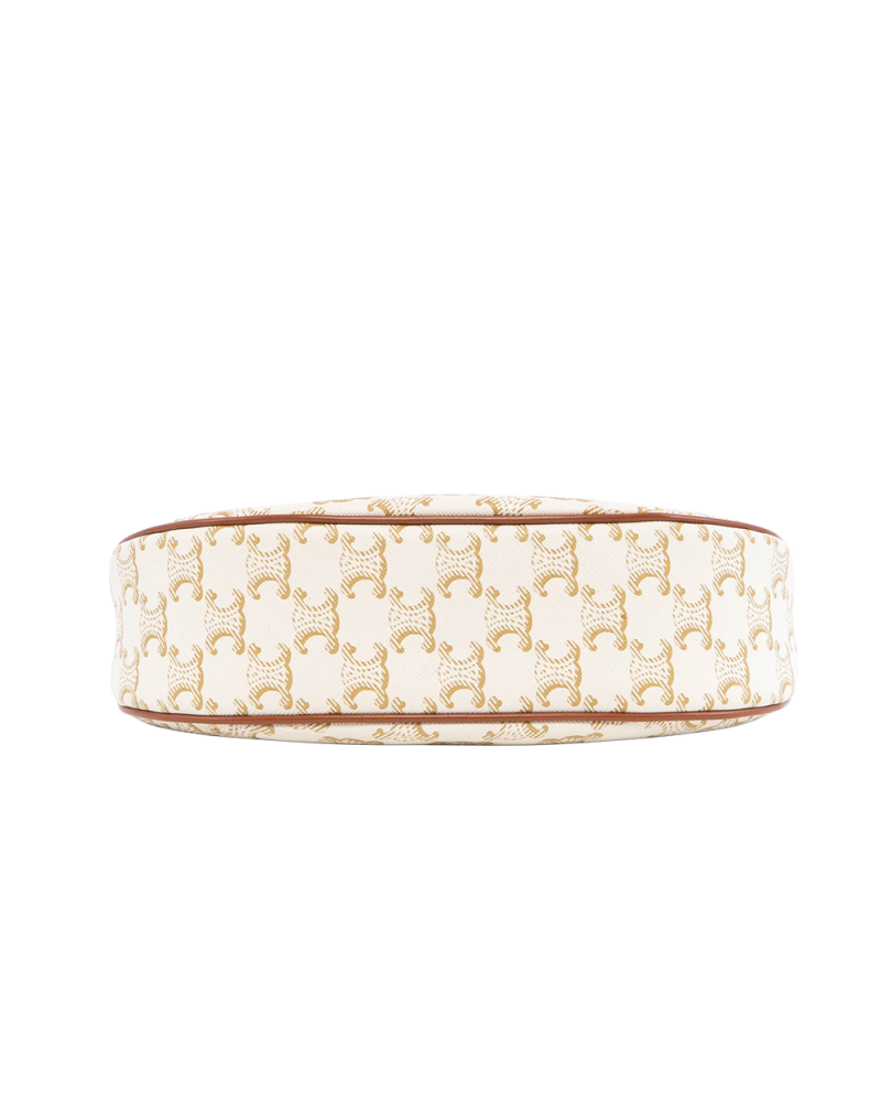 CELINE AVA MEDIUM WHITE CANVAS GHW W GA 3201 4121