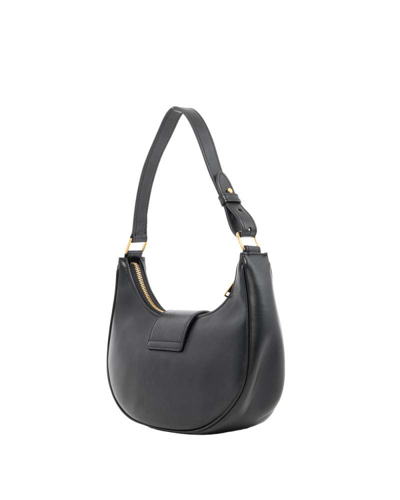 CELINE AVA TRIOMPHE MEDIUM BLACK CALF GHW S GA 0234 0461