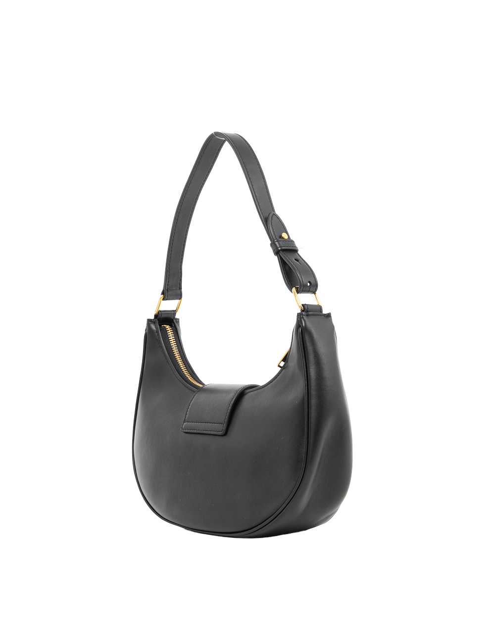 CELINE AVA TRIOMPHE MEDIUM BLACK CALF GHW S GA 0234 0461