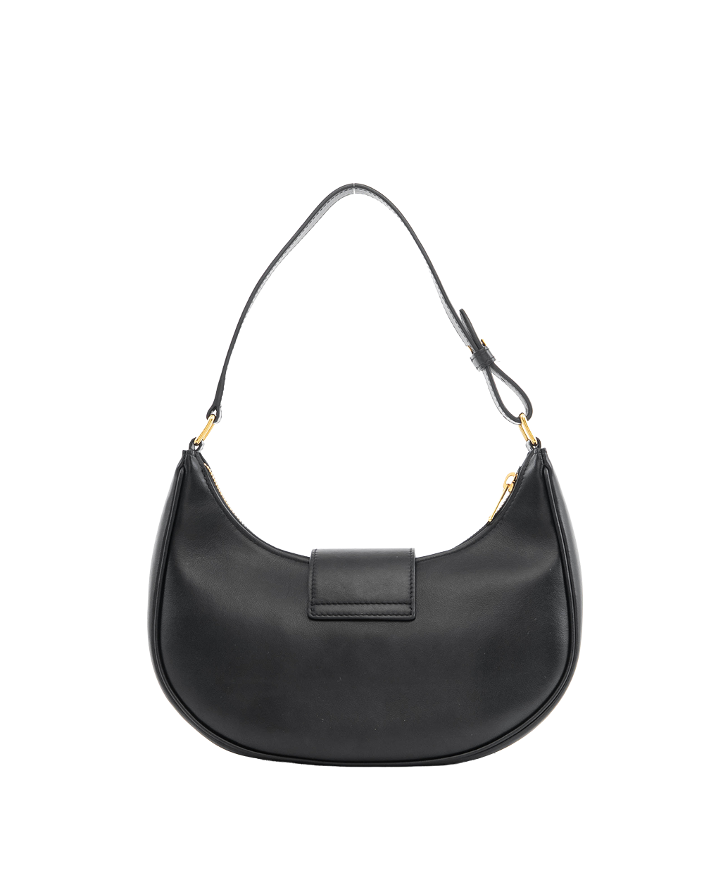 CELINE AVA TRIOMPHE MEDIUM BLACK CALF GHW S GA 0234 0462