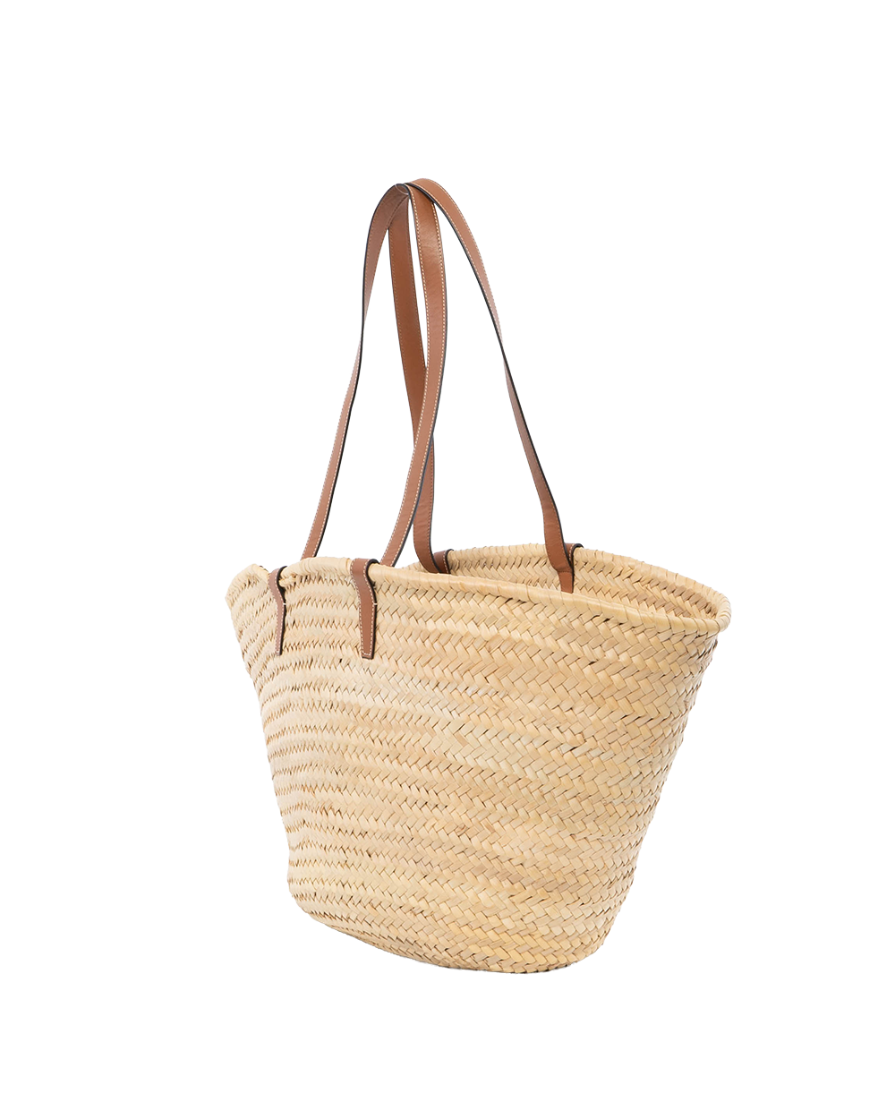 CELINE BASKET BAG MEDIUM BROWN RAFFIA 00881