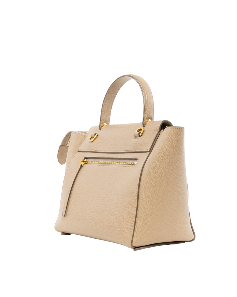 CELINE BELT BAG MICRO BEIGE CALF GHW S AT4127 S SL4147 8060