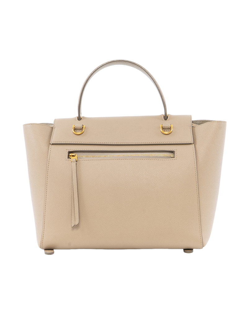 CELINE BELT BAG MICRO BEIGE CALF GHW W GA 2159 1080