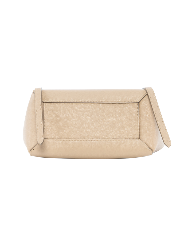 CELINE BELT BAG MICRO BEIGE CALF GHW W GA 2159 1081