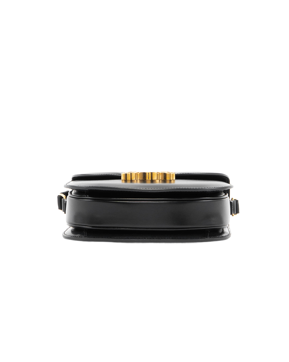 CELINE BESACE TEEN BLACK CALF GHW S CU 3222 5365