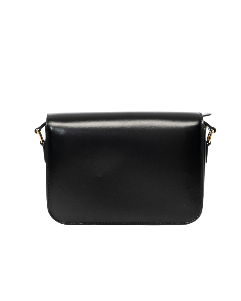 CELINE CLASSIQUE BLACK CALF GHW FGA 2253 7870