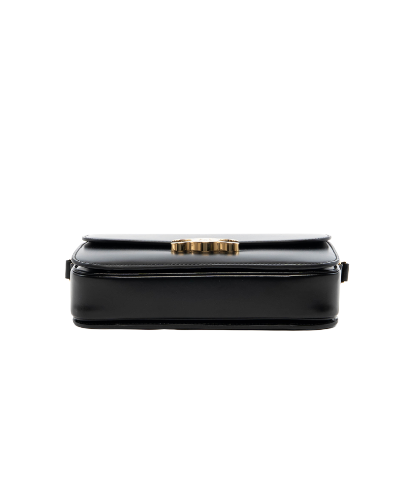 CELINE CLASSIQUE BLACK CALF GHW FGA 2253 7871