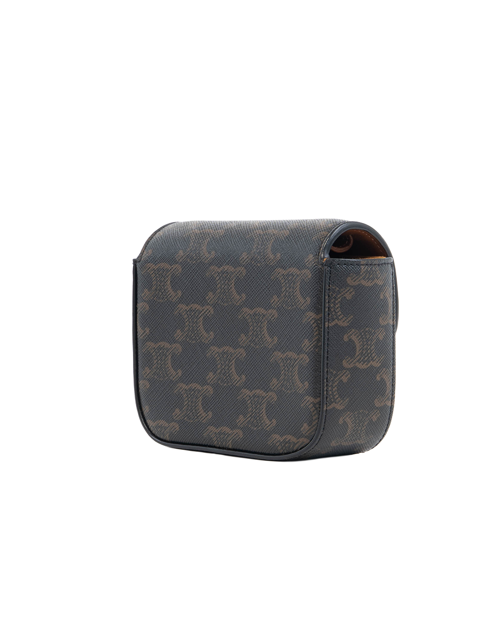 CELINE CLAUDE TRIOMPHE MINI BROWN MONOGRAM CANVAS GHW W RG 2292 5463