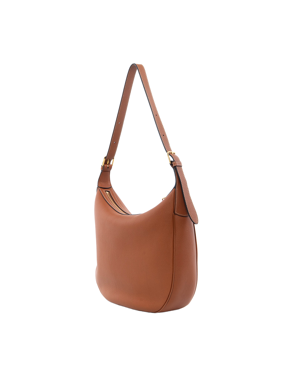 CELINE HOBO MEDIUM BROWN TAN CALF GHW S SL 4203 5282