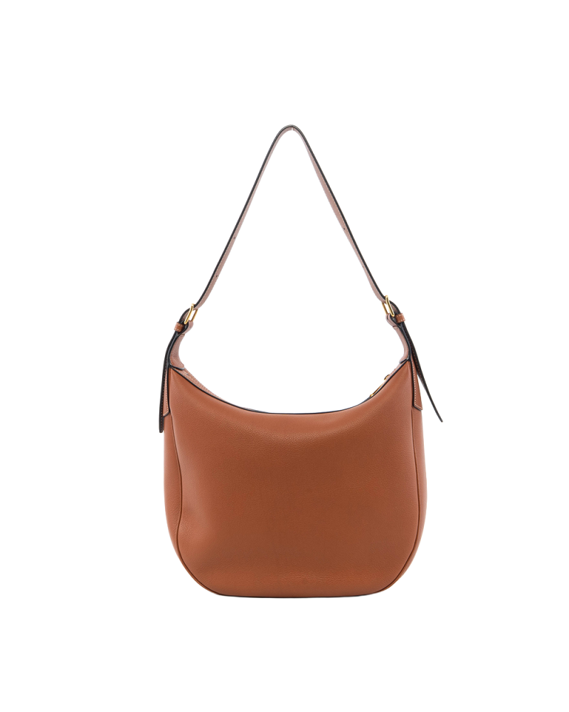 CELINE HOBO MEDIUM BROWN TAN CALF GHW S SL 4203 5283