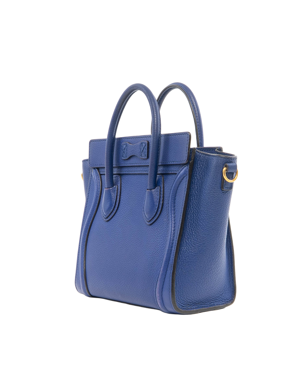 CELINE LUGGAGE BLUE CALF GHW S VP 1123 S CU 0124 0948