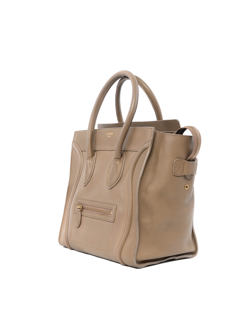 CELINE LUGGAGE MEDIUM BEIGE CAMEL CALF GHW W SA 0171 S PA 0191 0249