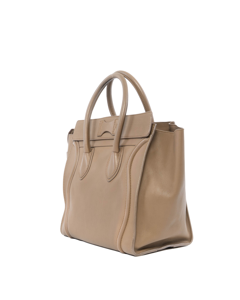 CELINE LUGGAGE MEDIUM BEIGE CAMEL CALF GHW W SA 0171 S PA 0191 0250