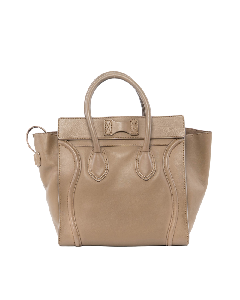 CELINE LUGGAGE MEDIUM BEIGE CAMEL CALF GHW W SA 0171 S PA 0191 0251