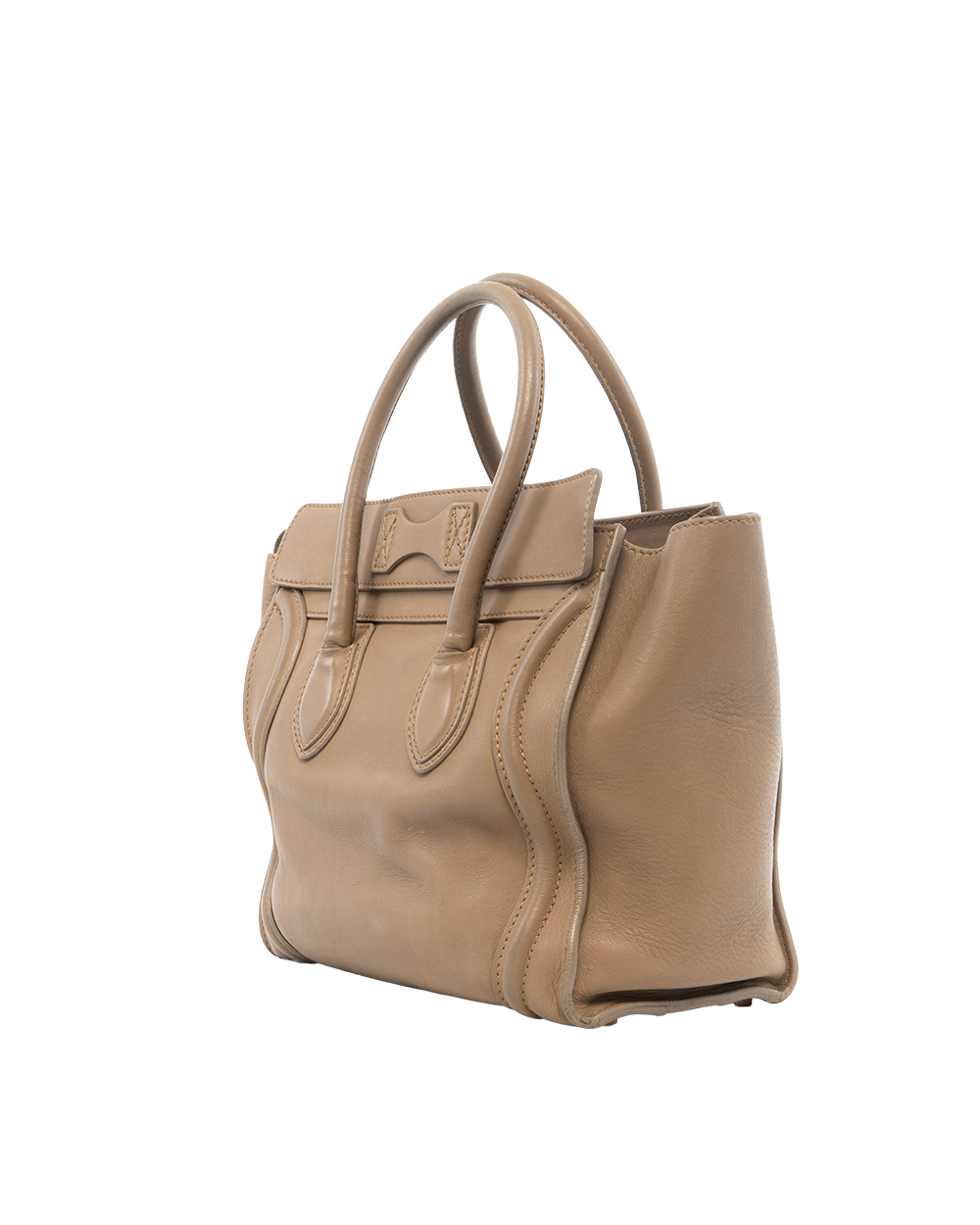 CELINE LUGGAGE MICRO BROWN CALF GHW U UP 0131 6954