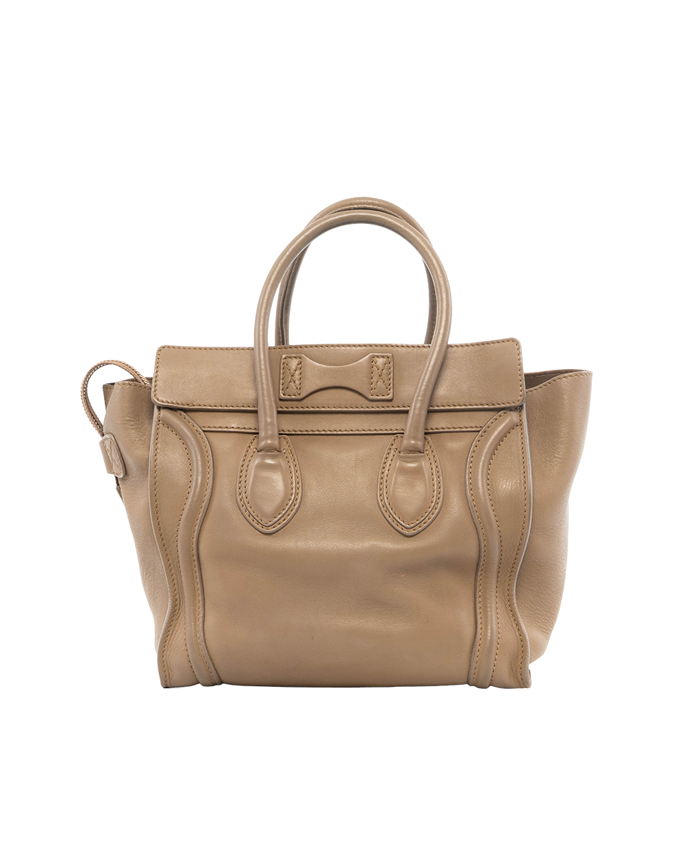 CELINE LUGGAGE MICRO BROWN CALF GHW U UP 0131 6955