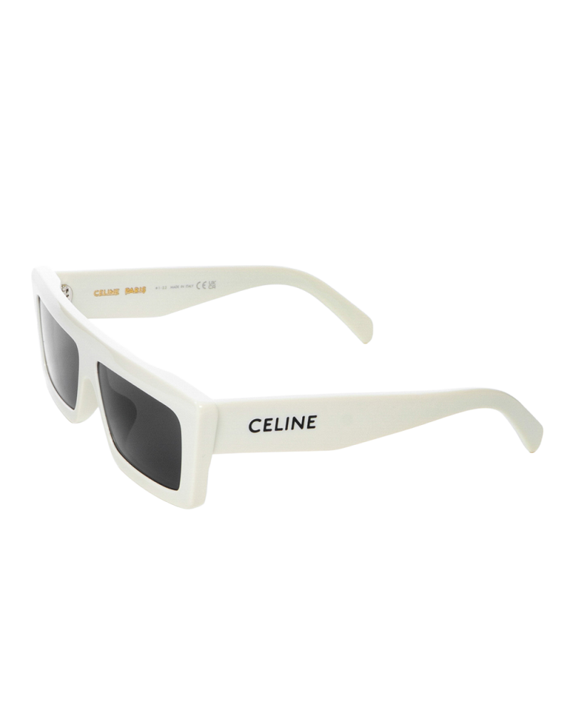 CELINE MONOCHROMS 02 SUNGLASSES WHITE SHW CL40214U 0198