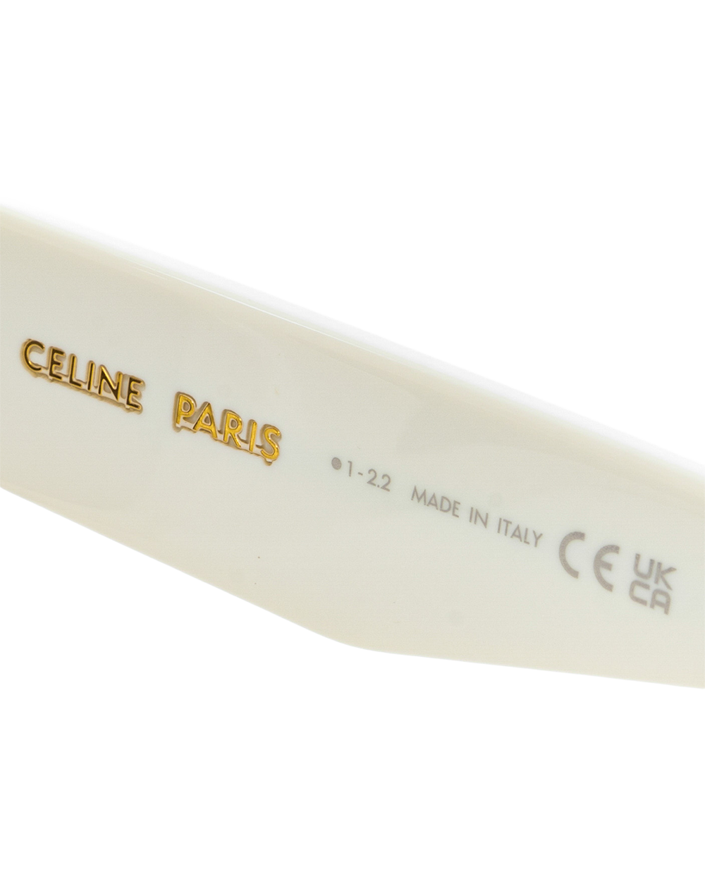 CELINE MONOCHROMS 02 SUNGLASSES WHITE SHW CL40214U 0205