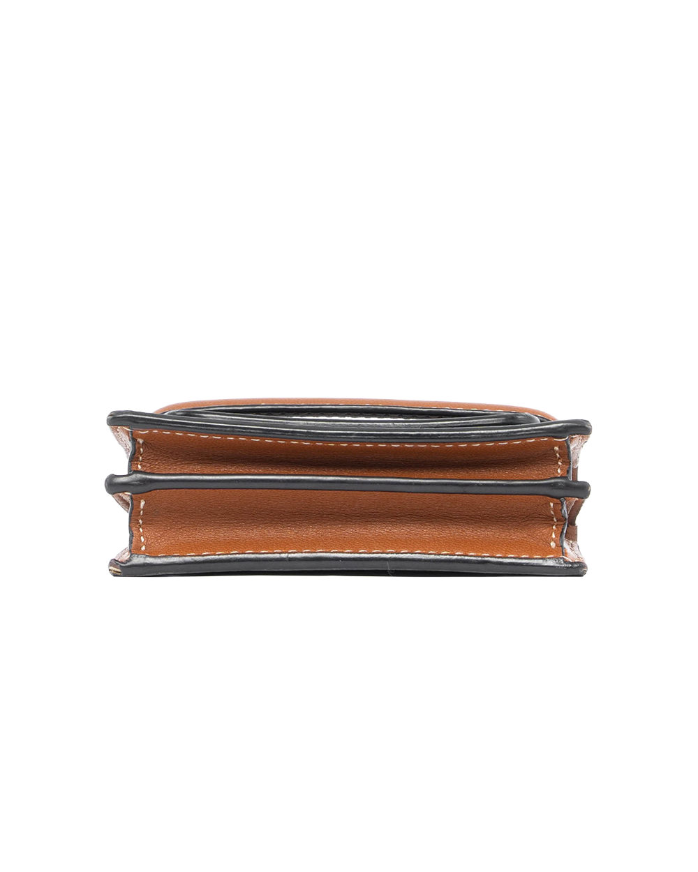 CELINE STRAP WALLET SHORT BROWN TAN CANVAS F AN 2248 6135