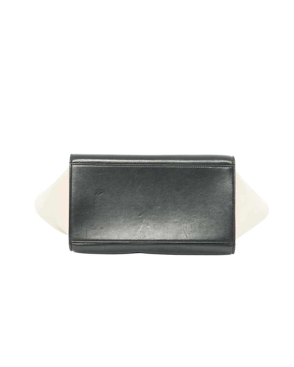 CELINE TRAPAZE SMALL GREEN BLACK CALF GHW F GA 1176 0251