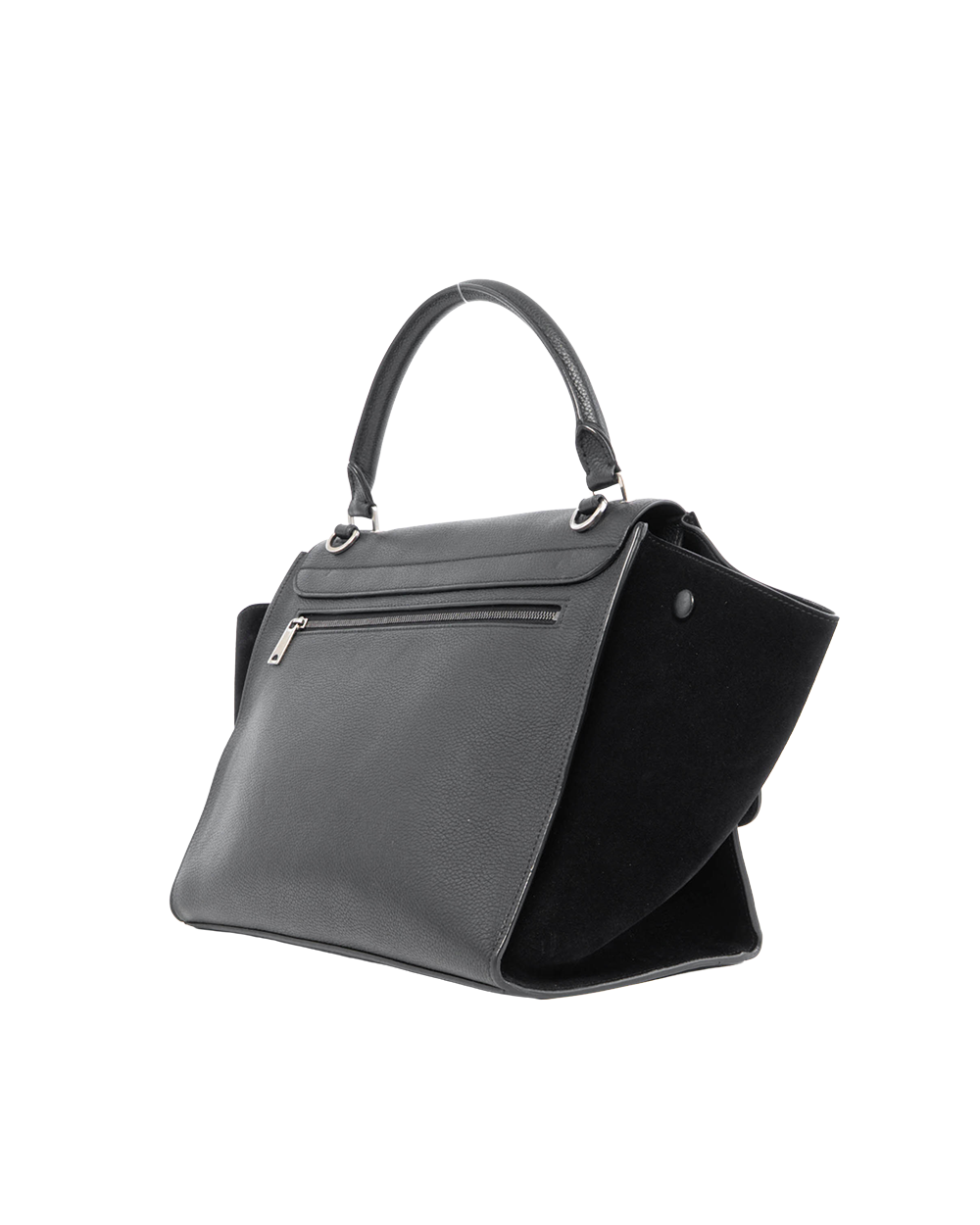 CELINE TRAPEZE MEDIUM BLACK CALF SHW F AT 0164 F CU 0174 0104