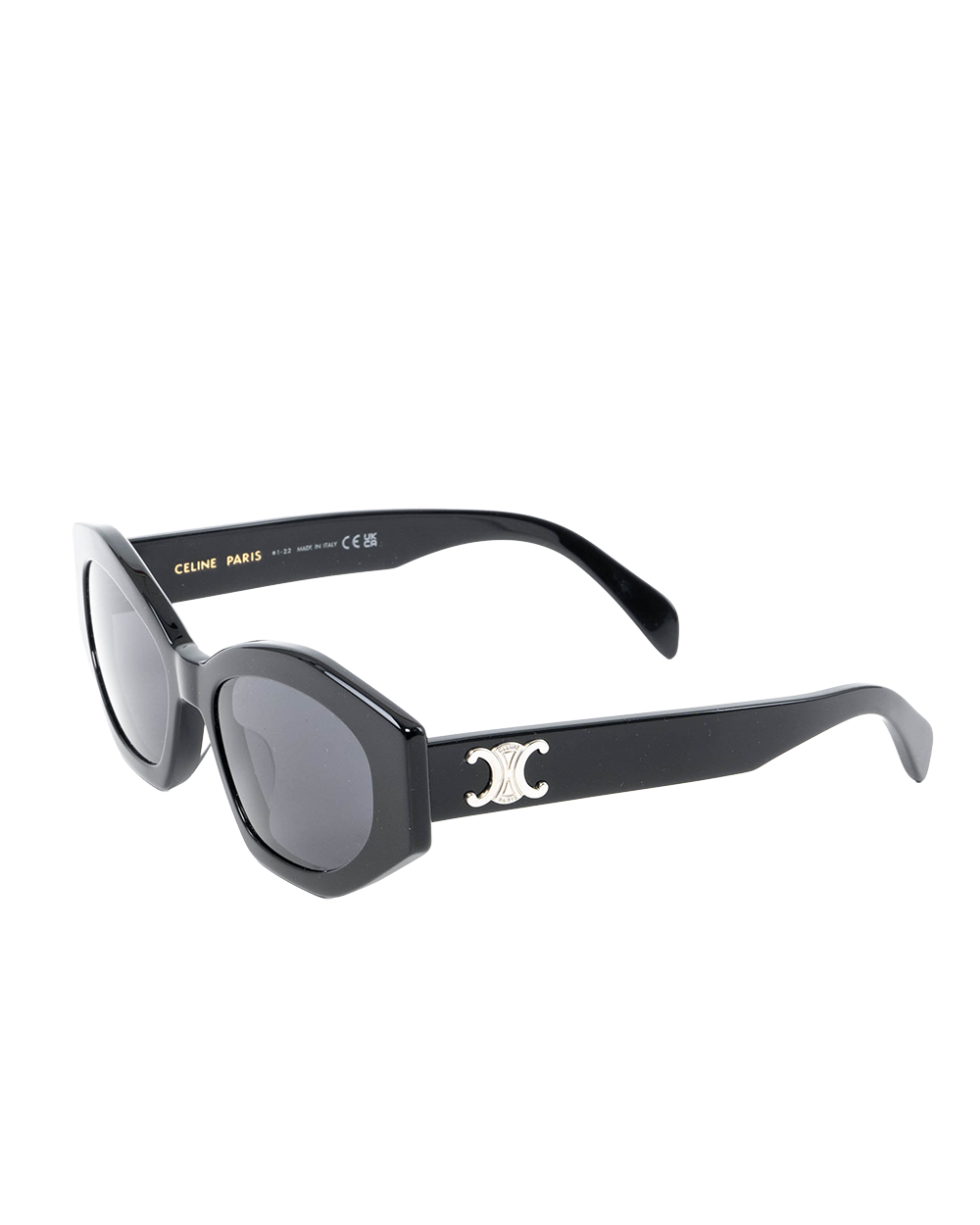CELINE TRIOMPHE SUNGLASSES BLACK SHW 04128