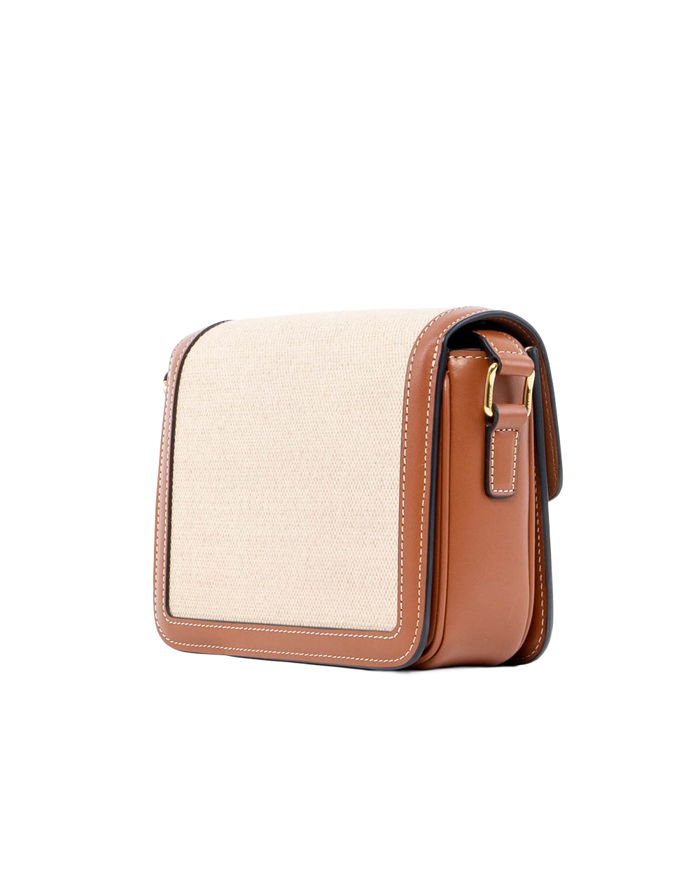 CELINE TRIOMPHE TEEN BROWN BEIGE CALF GHW F LM 2283 03069